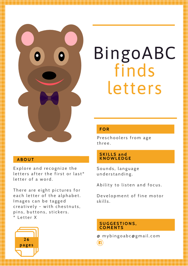 BingoABC finds letters